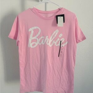 Barbie Light Pink Logo Tee
